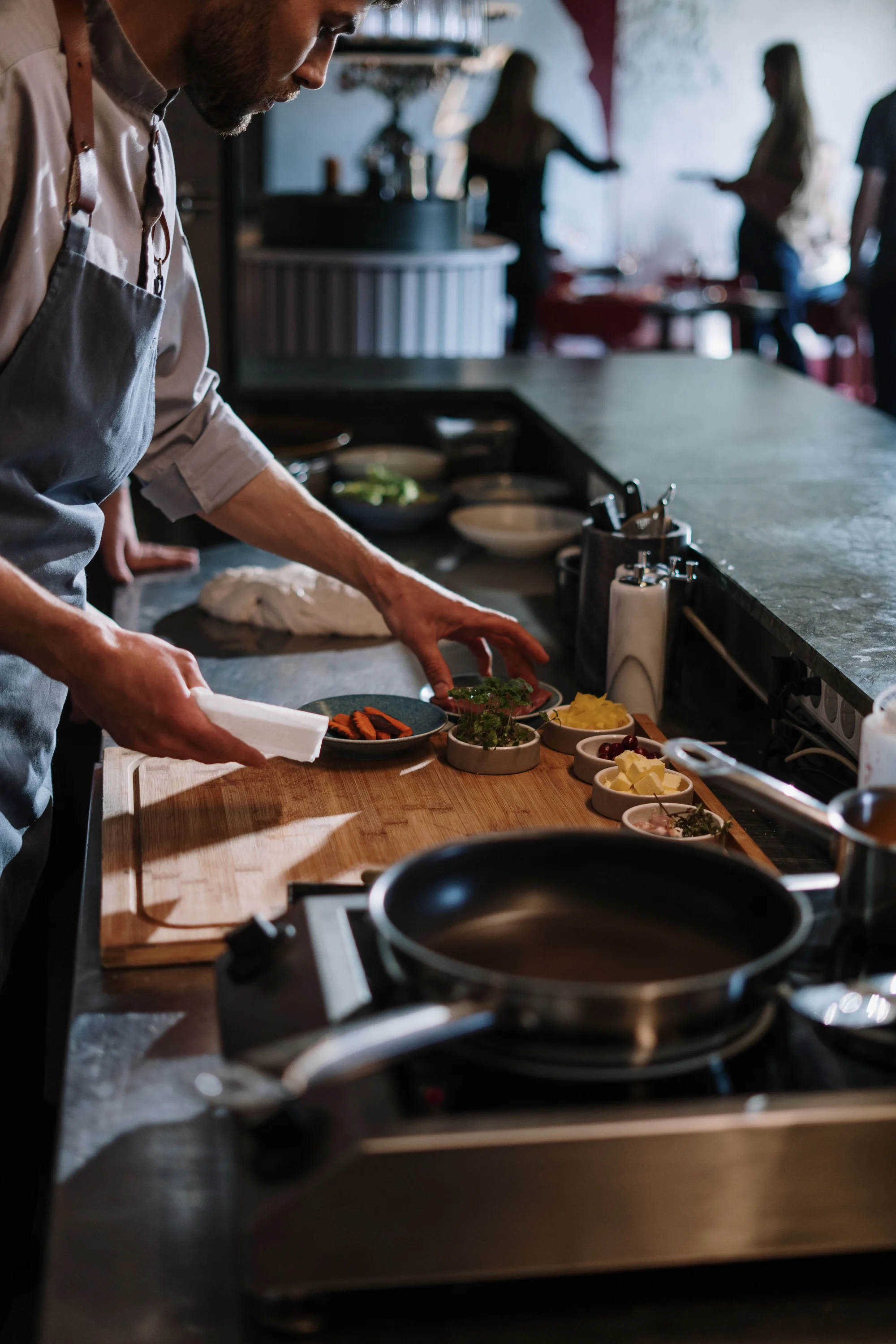 De open keuken van De Zoete Inval